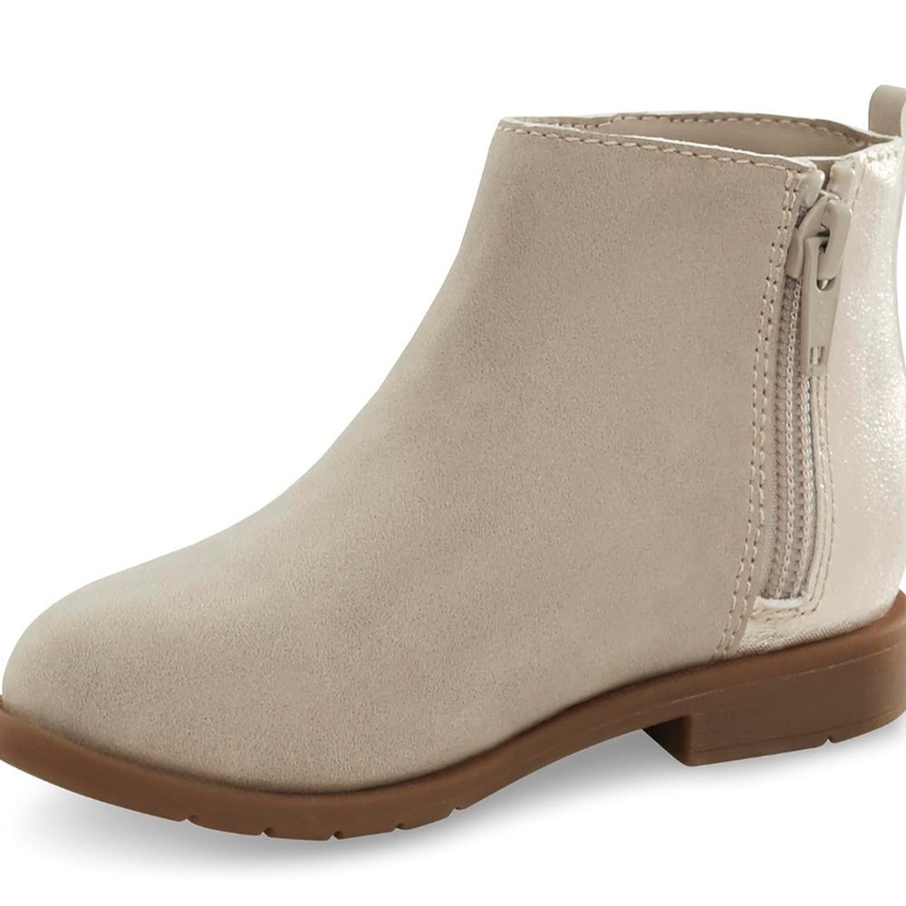 Stride Rite Beige Ankle Booties - Picture 7 of 13